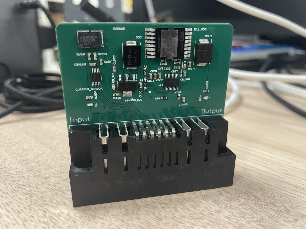 2nd Iteration Relay PCB Front View