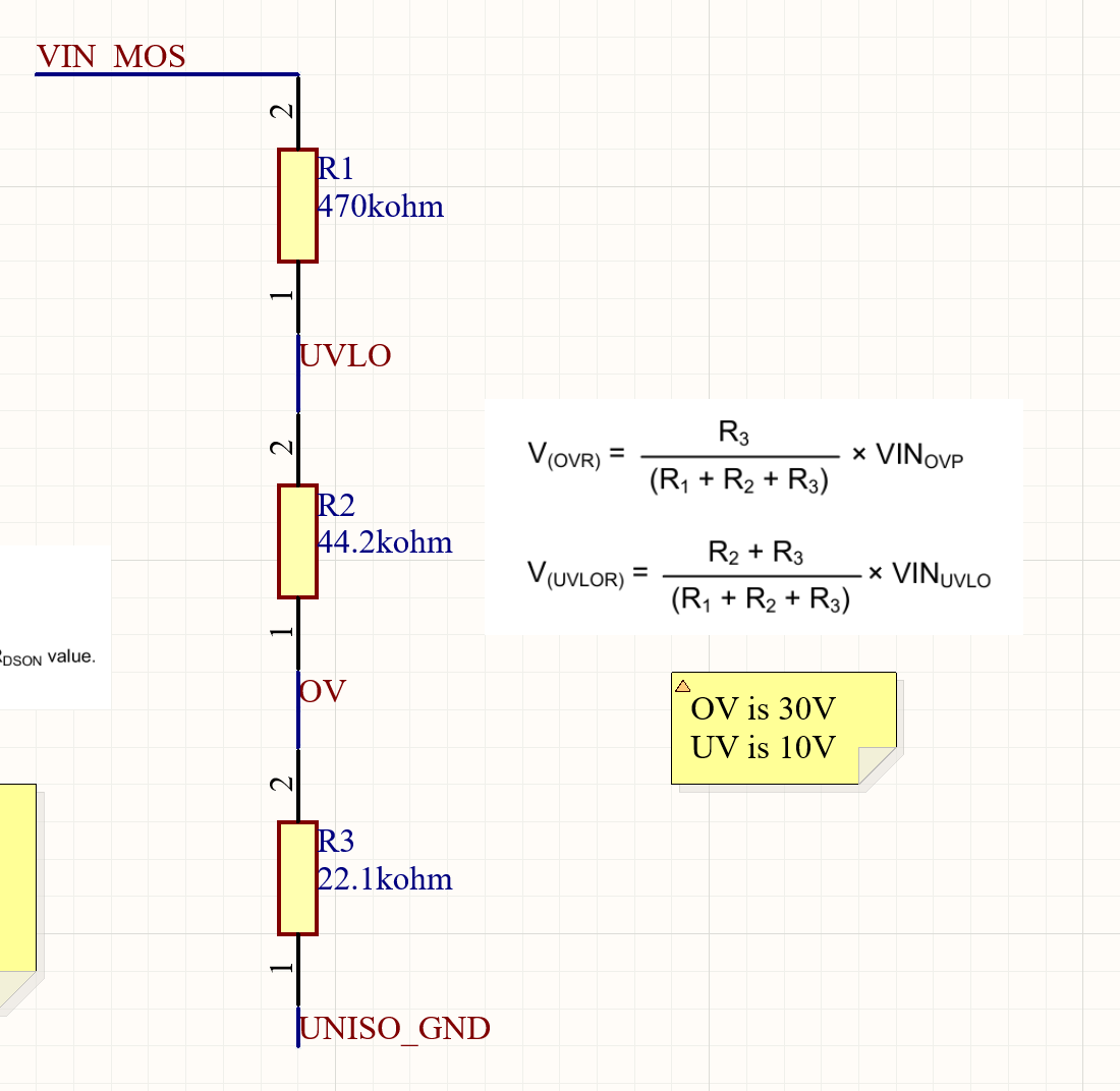 Protection Threshold Configuration Circuit